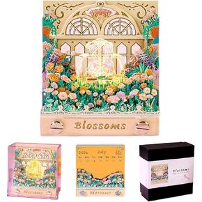 تقويم قطعة زمنية ثلاثية الأبعاد، تقويم مكتب 2026 مع ضوء LED، لوحة مذكرة شجرة ثلاثية الأبعاد تقويم مكتب إبداعي، هدية عيد الميلاد لصديق الزملاء، ديكور سطح المكتب in Kuwait