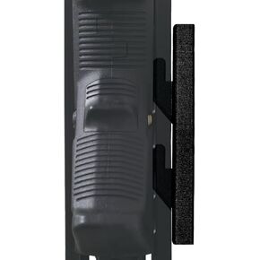 AR Flush Wall Mount, Heavy-Duty Carbon Fiber Infused, 35 lbs Capacity, Black, Made in USA (Black Hardware Included) in Saudi Arabia