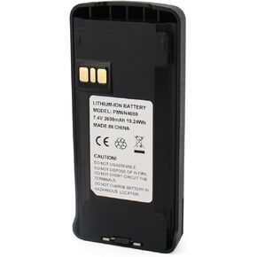 1 قطعة PMNN4476A PMNN4080 PMNN4081 PMNN4082 بطارية ليثيوم أيون حزمة 2600 مللي أمبير استبدال لموتورولا راديو CP100D CP185 CP476 CP477 CP1200 CP1300 CP1600 CP1660 EP350 in Saudi Arabia