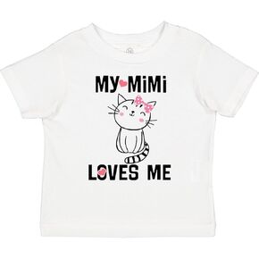 تي شيرت Inktastic Mimi Loves Me Grandchild للفتيات الصغيرات in Kuwait