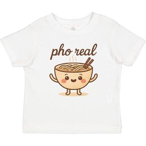 تي شيرت الأطفال Inktastic Pho Real Cute Kawaii Noodle Bowl مع وجه مبتسم in Kuwait