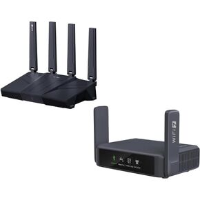 GL.iNet GL-BE9300(Flint 3) جهاز توجيه WiFi 7 ثلاثي النطاق و GL.iNet GL-BE3600 (Slate 7) جهاز توجيه السفر المحمول in Kuwait
