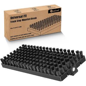 Truck Step Mounted Brush – Heavy Duty Boot Brush Cleaner for Trucks, RVs, SUVs & Semis – Fast Mud Removal with No-Tool Install – Built for Outdoor, Work, and Off-Road Demands in Kuwait