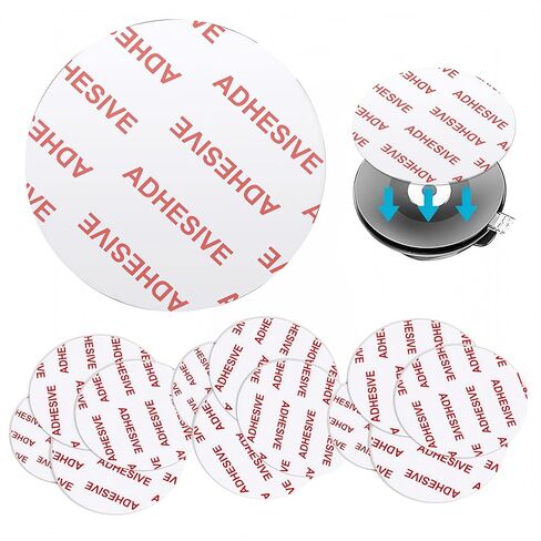 Super Strong Replacement Adhesive Stickers Pads Double Sided Tape Disc VHB Removable 1.35 in Dot with Cleaning Pad Can Used for Phone Stand (12pcs) in Saudi Arabia