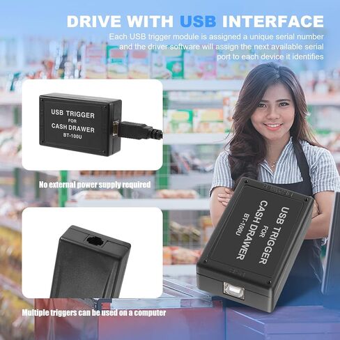 مشغل درج النقود BT-100U مع مشغل درج واجهة USB in Saudi Arabia