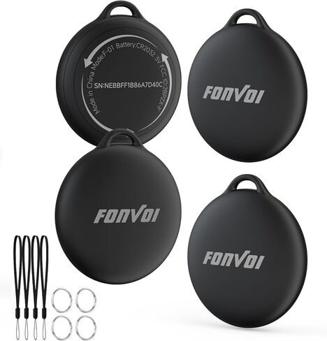 2026 New [Apple MFi Certified] (iOS Only) Air Tags-4 Park, Bluetooth Tracker Tag for Apple Find My, Replaceable Battery, Key Finder and Item Locator Smart Tag for Keys, Bags, Luggage, Pets, Wallet in Kuwait