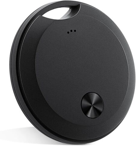 Smart Tracker Tag Bluetooth Luggage Tracker Locator Tracking Device, Item Finders Works with Find My (iOS Only) Track Your Keys, Wallet, Luggage, Black ﻿ in Saudi Arabia
