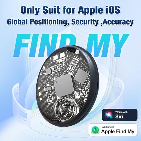 علامات التعقب الذكية 4 عبوات تعمل مع Find My App (iOS فقط)، متتبع الحيوانات الأليفة، متعقب Bluetooth Smart Tag Key Finder، متعقب العناصر Smart Locator للحقائب والأمتعة والمحفظة in Saudi Arabia