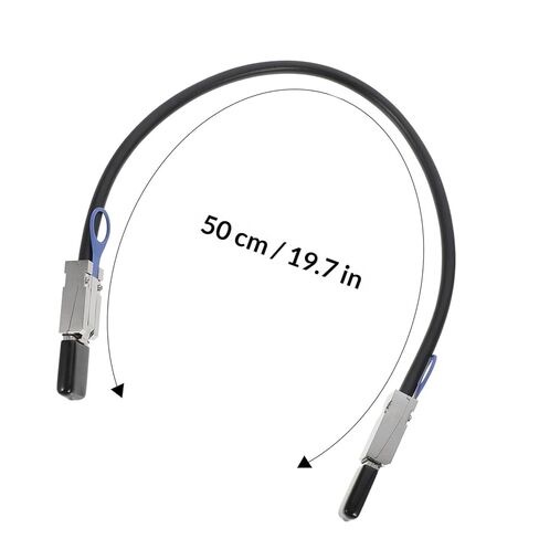 Vaguelly Mini SAS 26p Sff-8088 to Sff-8088 0.5m High-Speed Internal Data Transfer Cable for Server Storage Systems in Saudi Arabia