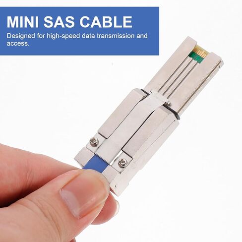 Vaguelly Mini SAS 26p Sff-8088 to Sff-8088 0.5m High-Speed Internal Data Transfer Cable for Server Storage Systems in Saudi Arabia