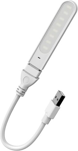 USB Reading Lamp Flexible Small Light for Laptop Dimmable Reading Light LED Notebook Lamp Home Rotatable LED Light in Saudi Arabia