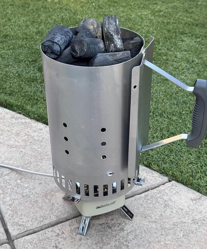 The Bincho Grill Charcoal Starter Gas Burner – 12,800W High Heat Mini Stove with 4 Heads – For Chimneys to Light Binchotan & BBQ Charcoal – Portable Propane/Butane Camping Stove with Piezo Ignition in Saudi Arabia