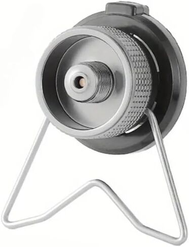 1PC/2PCS Portable Gas Stove Adapter Aluminum Alloy Camping Converter Lightweight Conversion Head Compact for Outdoor Cooking (1PC) in Saudi Arabia