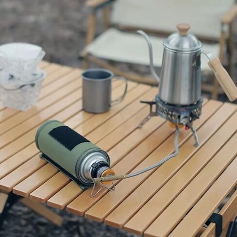 1PC/2PCS Portable Gas Stove Adapter Aluminum Alloy Camping Converter Lightweight Conversion Head Compact for Outdoor Cooking (1PC) in Saudi Arabia