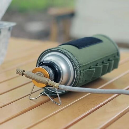1PC/2PCS Portable Gas Stove Adapter Aluminum Alloy Camping Converter Lightweight Conversion Head Compact for Outdoor Cooking (1PC) in Saudi Arabia