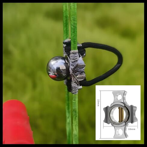 Steel Ball Dual Purpose Compound Bow Accessories D Loop in Saudi Arabia