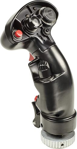 حزمة الكمبيوتر Thrustmaster Hotas Warthog مع Thrustmaster VG F/A 18 Grip Add On - PC USB أسود عصا التحكم لمحاكاة الطيران in Kuwait