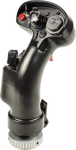 حزمة الكمبيوتر Thrustmaster Hotas Warthog مع Thrustmaster VG F/A 18 Grip Add On - PC USB أسود عصا التحكم لمحاكاة الطيران in Kuwait
