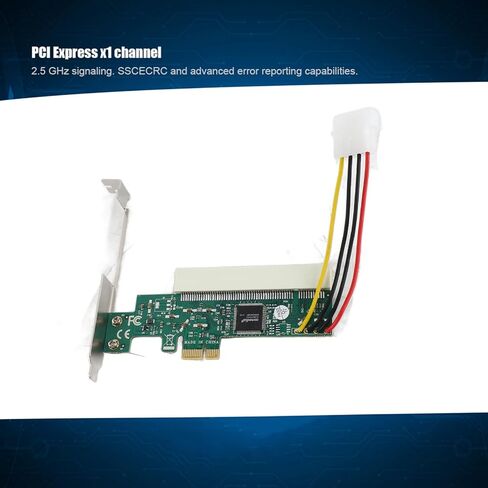 بطاقة محول PCI Express إلى PCI عالية السرعة ASM1083 PCIe X1 إلى لوحة صعود 32 بت مع إشارة 2.5 جيجا هرتز لترقية الأجهزة القديمة in Kuwait