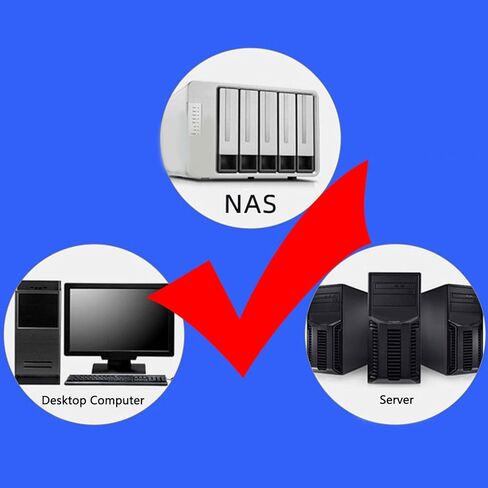 Yunseity PCIe to 2 Port SFF8087 Expansion Card, Serial ATA 3.0 6Gbps Adapter with Low Profile Bracket, for NAS Desktop Computer Server in Saudi Arabia