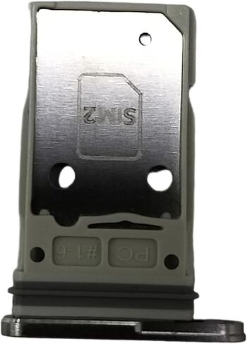 SIM Card Tray Holder Slot Replacement Compatible with Samsung Galaxy S25 FE SM-S731 (Black) in Saudi Arabia
