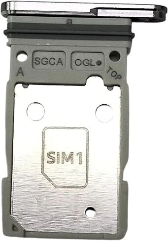 SIM Card Tray Holder Slot Replacement Compatible with Samsung Galaxy S25 FE SM-S731 (Black) in Saudi Arabia