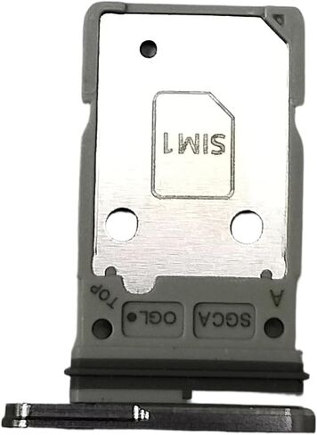 SIM Card Tray Holder Slot Replacement Compatible with Samsung Galaxy S25 FE SM-S731 (Black) in Saudi Arabia