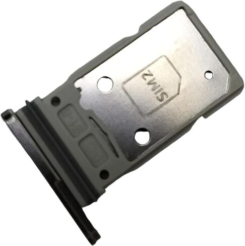 SIM Card Tray Holder Slot Replacement Compatible with Samsung Galaxy S25 FE SM-S731 (Black) in Saudi Arabia