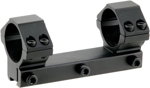 UTG 1PC Medium Profile Airgun Mount with Stop Pin, 1" Dia , Black in Saudi Arabia
