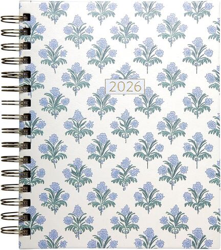 WORLD TRAVELER 2026 Planner Weekly and Monthly - 7'' x 8.75'' Hard Cover January December Spiral Daily Planner 2026 To Do List, Size 7X8.75, Brown Cheetah Print in Saudi Arabia