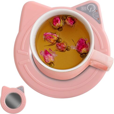 Genérico Electric Cup Warmer Fast Heating with Precise Temperature Control for Heating Water and Milk Plate Cups Coffee Hot Drinks Home Office Camping in Saudi Arabia