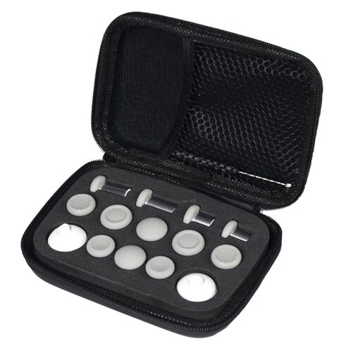 ZD Interchangeable Joystick Set – 3 Heights & 4 Styles – Includes 2 Bases, 12 Joysticks & Carrying Case – Compatible with ZD Controllers, Switch Pro, Dualshock 4, Dualsense in Saudi Arabia