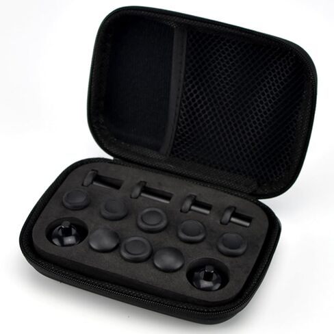 ZD Interchangeable Joystick Set – 3 Heights & 4 Styles – Includes 2 Bases, 12 Joysticks & Carrying Case – Compatible with ZD Controllers, Switch Pro, Dualshock 4, Dualsense in Saudi Arabia