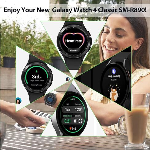 Battery for Samsung Galaxy Watch 4 Classic EB-BR890ABY SM-R890 SM-R895 (46mm) / SM-R870 SM-R875 SM-R875U (44mm) with Repair Tool Kits, 450mAh in Kuwait