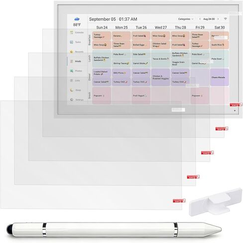 5 قطع واقي شاشة غير لامع مقاس 15.6 بوصة لتقويم Skylight، واقي فيلم ClearTouch مضاد للوهج، مضاد لبصمات الأصابع، مضاد للخدش، درع مضاد للانعكاس in Kuwait