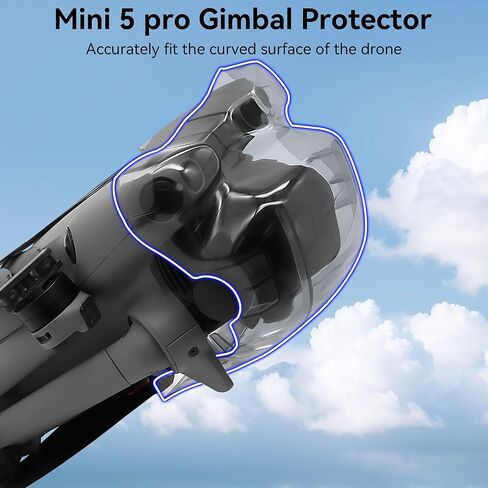 Mini 5 Pro Gimbal Protector - Lens Cover for DJI Mini 5 Pro Drone Accessories Camera Cap Gimbal Guard Replacement Dustproof Part in Saudi Arabia