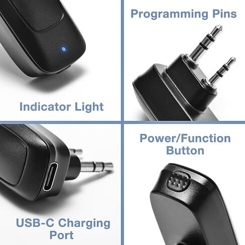 محول مبرمج لاسلكي لراديو BAOFENG Ham، برمجة التطبيق، لـ Baofeng UV-5R 5RM BF-888S DM-32UV وملحقات راديو نماذج متعددة (عبوة واحدة) in Kuwait