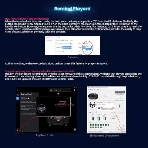 فرامل يد سباق HCXLELD Sim، عجلة سباق G29 T300RS متوافقة مع PS4/PS5، عجلة سباق G920 TX متوافقة مع XBOX Series X/S، XBOX One، ومشبك طاولة متضمن in Kuwait