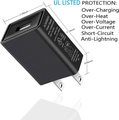 Compatible with LG Tablet Charger Cord - [UL Listed] for LG V521 VK700 VK810 V495 VK815 7 8 10 GPad Verizon Tablet USB Rapid Wall Charger with 5FT Charging Data Sync Cable in Saudi Arabia