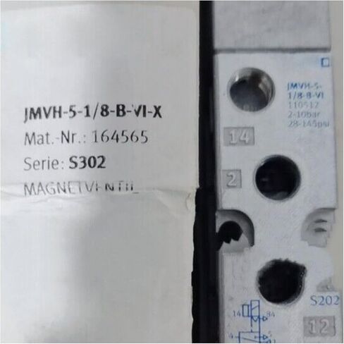 معجل JMVH-5-1/8-B-VI-X 164565 جديد ومختوم في الصندوق JMVH51/8BVIX 164565 ضمان لمدة سنة واحدة JMVH-5-1/8-B-VI-X 164565 سريع in Kuwait