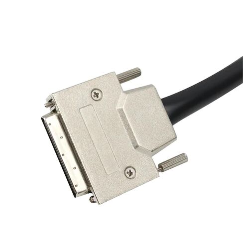 SCSI Cable VHDCI68 to VHDCI68 Cable VHDCI 68 Pin to VHDCI68Pin Male to Male Cable 1M 1.5M 2M 3M 5M(2m) in Saudi Arabia