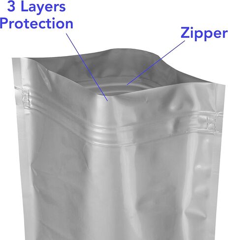 حقيبة تخزين البندقية والبندقية المضادة للتآكل - محكمة الغلق ومقاومة للماء للشحن والتخزين، فضي (12x38) in Kuwait