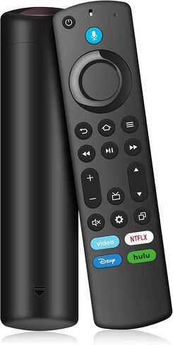 بديل صوتي عن بعد لجميع سلاسل Fire، Hisense، TV Cube/Stick، متوافق مع Stick 4K Max/4K (الجيل الأول/الثاني)، Stick (الجيل الثاني/الثالث)/Stick Lite/HD، Omni، Insignia/Toshiba/Pioneer Smart TV in Kuwait