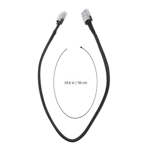 BESPORTBLE Mini SAS Mini SAS Cable 0.5m 12g Sff-8087 36 Pin Internal Server Accessory Cord for Data Storage Systems and Rack Servers in Kuwait