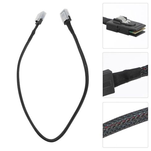 BESPORTBLE Mini SAS Mini SAS Cable 0.5m 12g Sff-8087 36 Pin Internal Server Accessory Cord for Data Storage Systems and Rack Servers in Kuwait