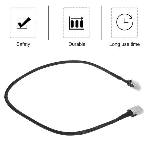 BESPORTBLE Mini SAS Mini SAS Cable 0.5m 12g Sff-8087 36 Pin Internal Server Accessory Cord for Data Storage Systems and Rack Servers in Kuwait