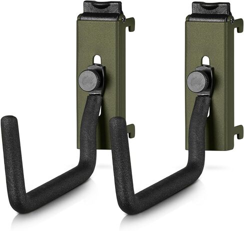 Savior Equipment Wall Rack System Heavy-Duty Steel Tactical J-Hooks for Handgun Pistol Revolver Wall Mount Hanger, Modular Firearms Gun Wall Gear Accessories Organizer, 1-Pair in Saudi Arabia