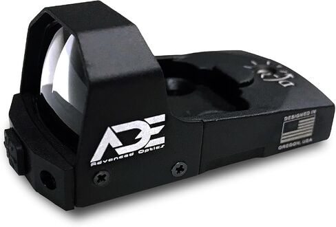 Ade Advanced Optics RD3-006B-2 Green Dot Reflex Sight – 3 MOA Reticle, 5 Brightness Settings, Fits Doctor/Venom/Fastfire Footprint, Includes Picatinny Mount – Compact Pistol Optic for Handgun Slides in Saudi Arabia