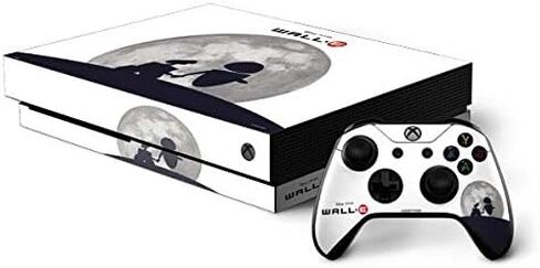 غلاف Skinit المخصص للألعاب متوافق مع وحدة تحكم Xbox One X وحزمة وحدة التحكم - تصميم Disney Wall-E المرخص رسميًا in Kuwait