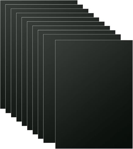 4PCS 12 x 12 x 1/32 (0.04") Inch Anodized Aluminum Sheet, Black Aluminum Engraving Blanks, 0.8MM Thin Metal Plates for Laser Engraving, Crafting, DIY, House Decoration in Saudi Arabia
